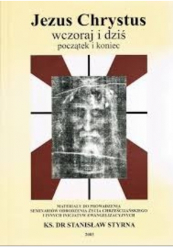 Jezus Chrystus wczoraj i dziś początek i koniec