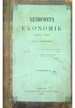 Xenofonta ekonomik 1857 r.