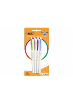 Długopis Cristal Bicolor Up mix 4 kolory BIC