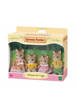 Sylvanian Families Rodzina pręgowanych kotków