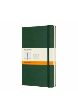 Notes Classic 13x21 tw. linie mirtowa zieleń