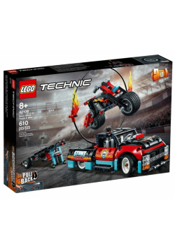 Lego TECHNIC Furgonetka i motocykl kaskaderski