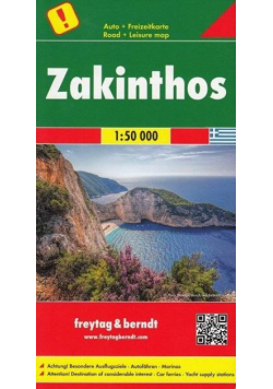 Mapa samochodowa - Zakintos 1:50 000