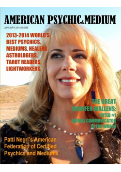 American Psychic & Medium Magazine. Economy Edition. January Issue 2014.