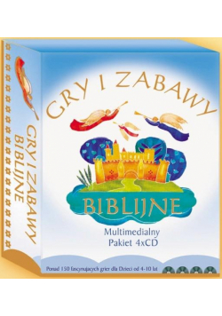 Gry i zabawy biblijne. Pakiet 4 PC CD-ROM