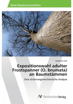 Expositionswahl adulter Frostspanner (O. brumata) an Baumstämmen