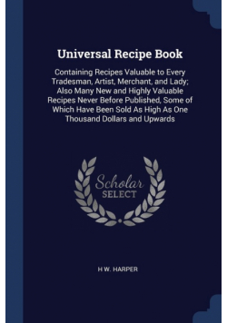 Universal Recipe Book
