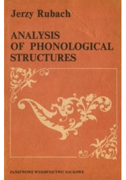 Analysis of phonological structures