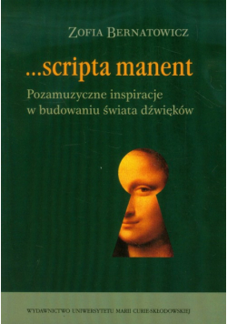 Scripta manent