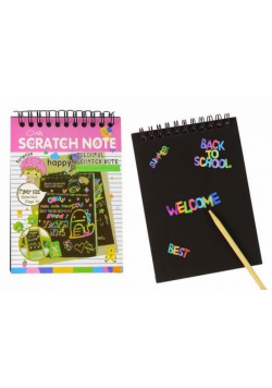 Zdrapywanka notes różowy