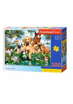 Puzzle 200 Summer Pals CASTOR