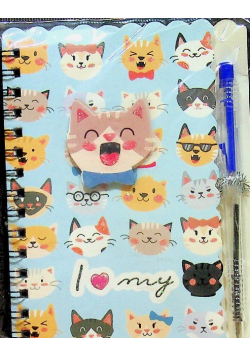 Notes na spirali z długopisem Nowe