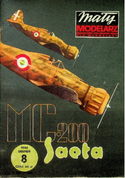 Mały modelarz nr 8 Włoski samolot myśliwy Macchi C200 Saeta