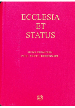 Ecclesia et status