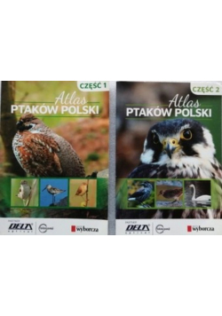 Atlas Ptaków Polski część 1 i 2