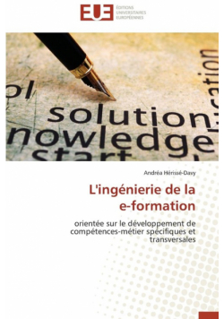 L'ingénierie de la e-formation
