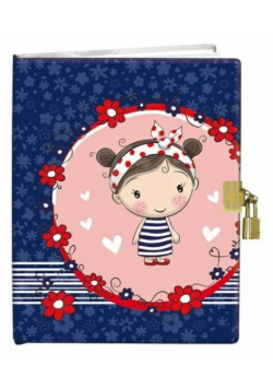 Pamiętnik z kłódką 13x18 Mała Betty 60K gładki