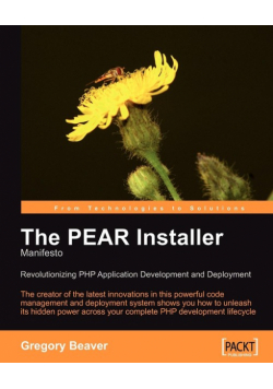 The PEAR Installer Manifesto