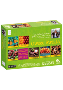 Gra edu. memory - Owoce świata Beata Pawlikowska