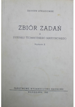 Zbiór zadań z rysunku technicznego maszynowego