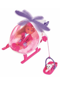 Evi w helikopterze ratunkowym