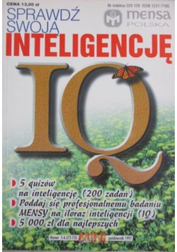 Sprawdź swoją inteligencję IQ