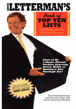 David Letterman's New Book of Top Ten Lists