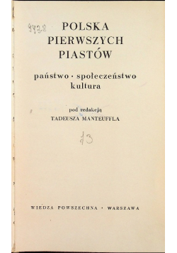 Polska pierwszych Piastów