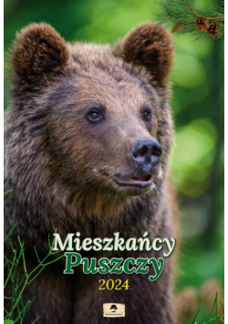 Kalendarz 2024 A3 ścienny Mieszkańcy puszczy