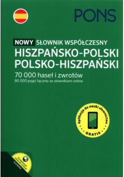 Nowy Słownik współczesny hiszpańsko-polski polsko-hiszpański