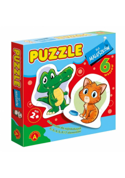 Puzzle dla maluszków Krokodyl ALEX