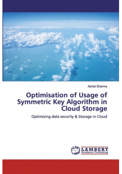 Optimisation of Usage of Symmetric Key Algorithm in Cloud Storage