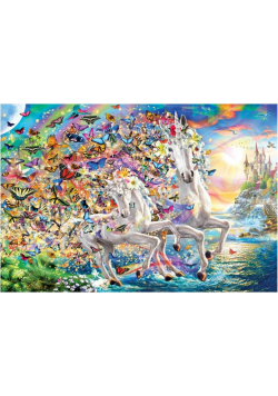 Puzzle 2000 Fantastyczne jednorożce