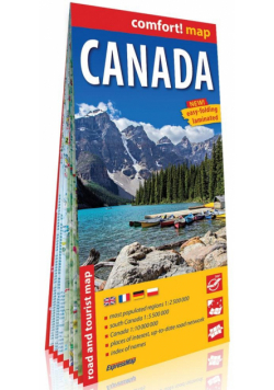 Comfort! map Canada 1:2 500 000 mapa w.2019