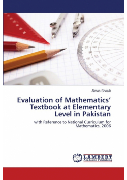 Evaluation of Mathematics' Textbook at Elementary Level in Pakistan