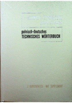 Słownik techniczny polsko - niemiecki