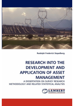 Research Into The Development And Application Of Asset Management