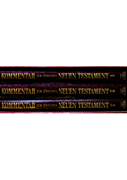 Kommentar zum Judischen Neuen Testament Tom 1 do 3