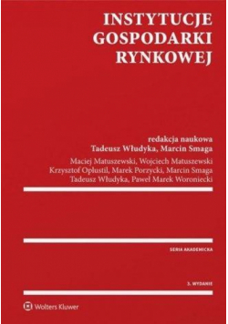 Instytucje gospodarki rynkowej w.3