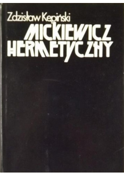 Mickiewicz Hermetyczny