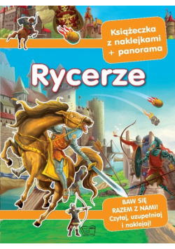 Rycerze i zamki Panoramy z naklejkami