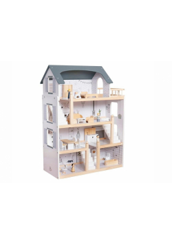 Domek dla lalek drewniany Gaja 4 piętra 81cm