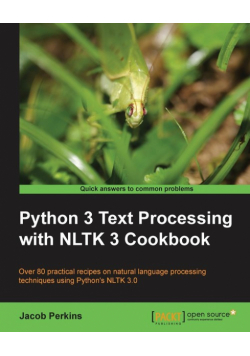 Python 3 Text Processing with NLTK 3 Cookbook