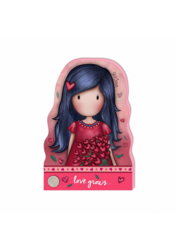 Mały Notes - Gorjuss Sparkle & Bloom - Love Grows