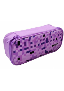 Piórnik saszetka Pixi violet prostokątny z zamkiem
