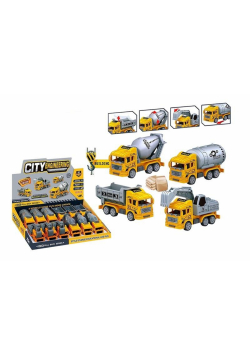 Auto budowlane 12 cm mix