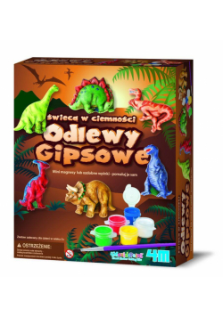 Odlewy gipsowe - Dinozaury 4M