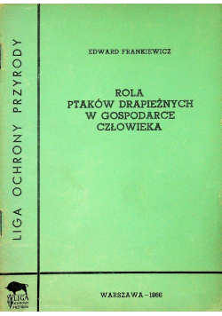 Rola ptaków w gospodarce człowieka
