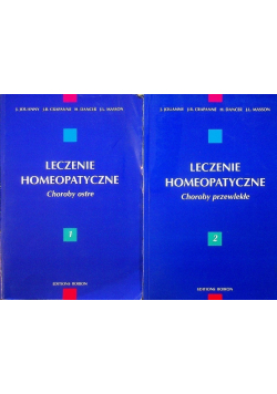 Leczenie homeopatyczne Tom 1 i 2
