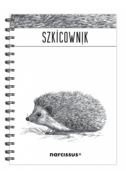 Szkicownik B5 na spirali gładki Jeż